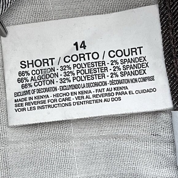 Gloria Vanderbilt Women's Classic Fit Brown Jeans Sz 14S Amanda Tapered Leg NWT - Picture 8 of 12